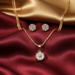 Necklace for Women and girls  Chain with Elegant Pendant | Stylish & Trendy Everyday Wear Jewelry (Rose gold)