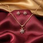 Necklace for Women and girls  Chain with Elegant Pendant | Stylish & Trendy Everyday Wear Jewelry (golden)