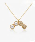 Necklace for Women and girls  Chain with Elegant Pendant | Stylish & Trendy Everyday Wear Jewelry ( Golden) - Image 4